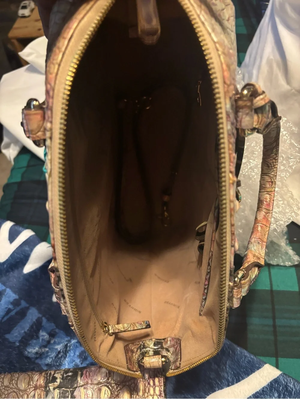 Brahmin stylish croc